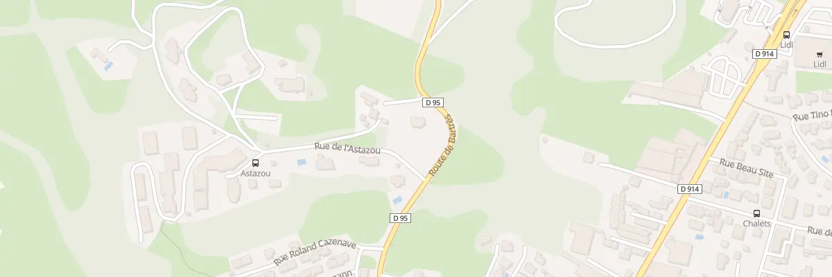 Plan du 9015 Rte de Bartres à Lourdes