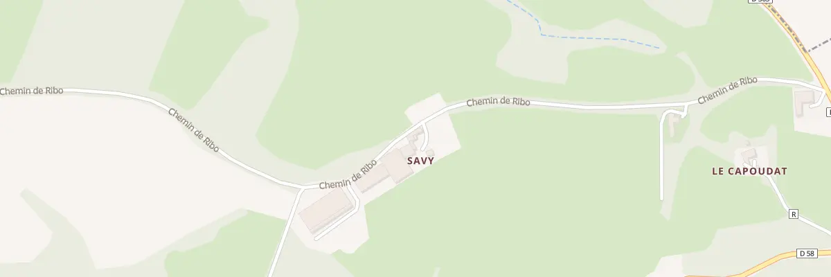 Plan du 4 Che de Ribo à Madiran