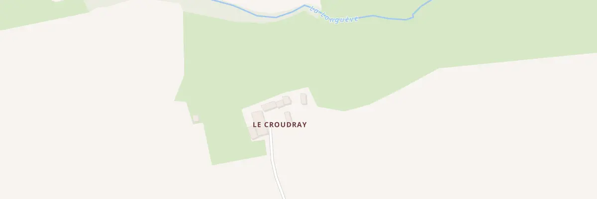 Plan du 5222 Le Coudray à Crissé