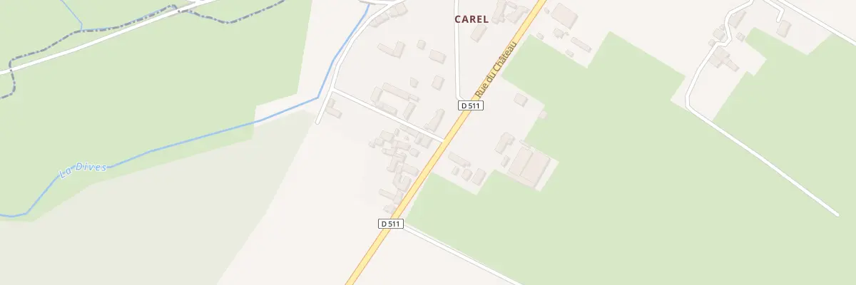 Plan du 8 Rue du Chateau -St Pierre - à Saint-Pierre-en-Auge