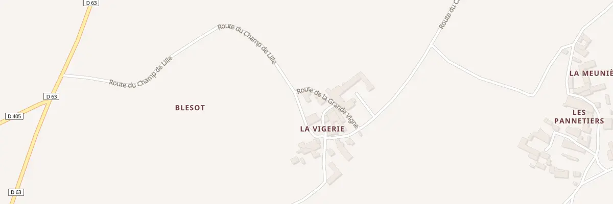 Plan du 5035 La Vigerie à Moulidars