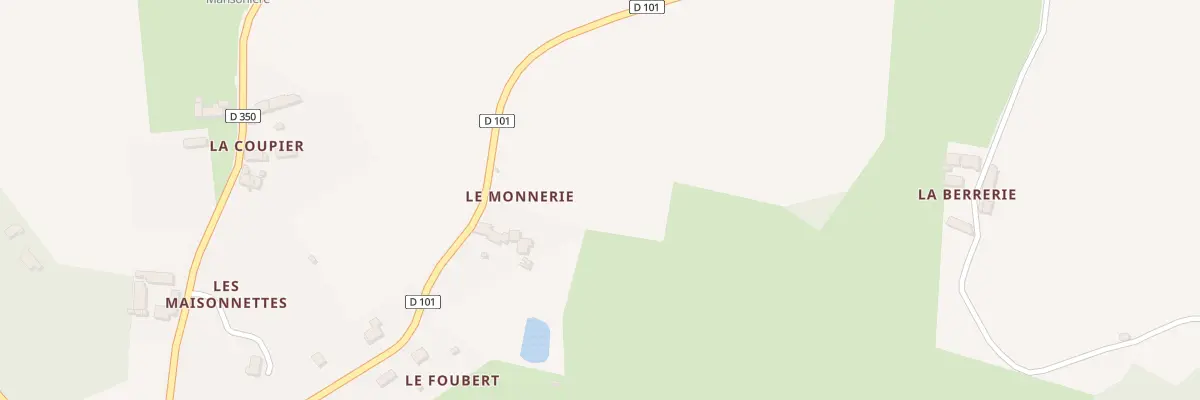 Plan du 8 Le Foubert à Saint-Céneri-le-Gérei