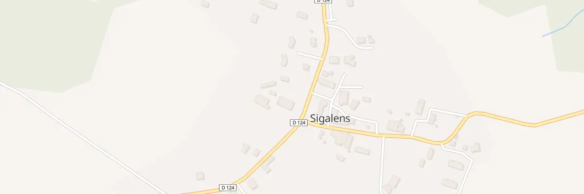 Plan du 6 Le Bourg Sud à Sigalens