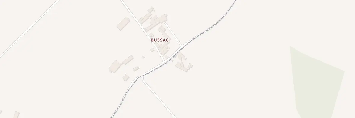 Plan du 15 Bussac à Val des Vignes