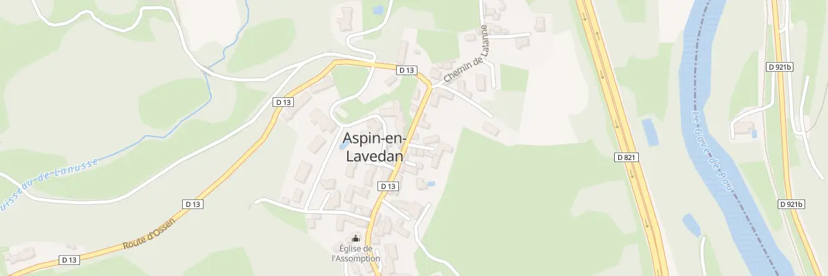 Plan du 11 Rue de la Ribère à Aspin-en-Lavedan
