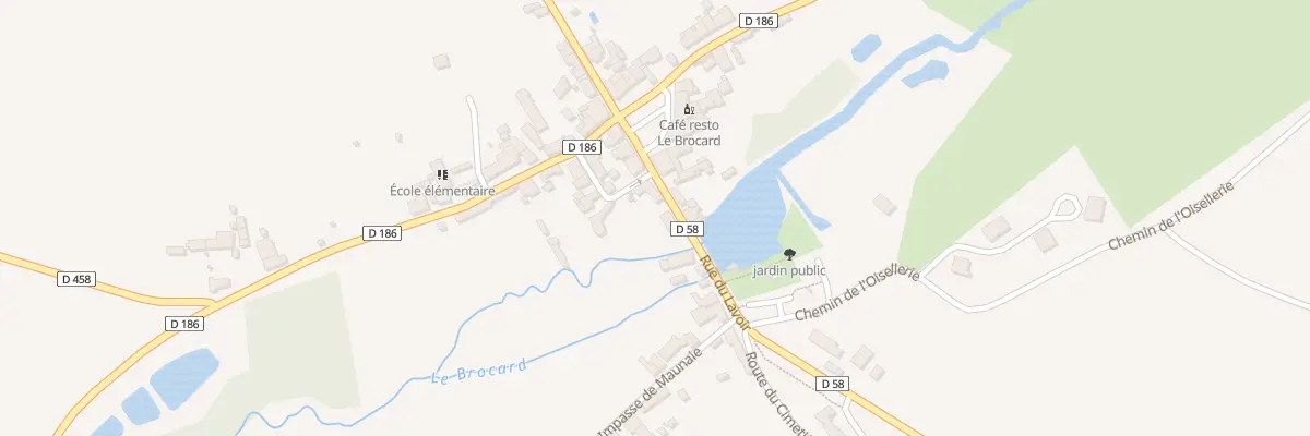 Plan du 1 Rue des Fours à Baugé-en-Anjou