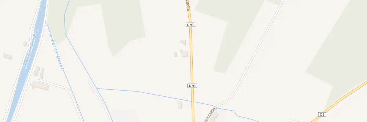 Plan du 23 Rue de la Boire à Épieds