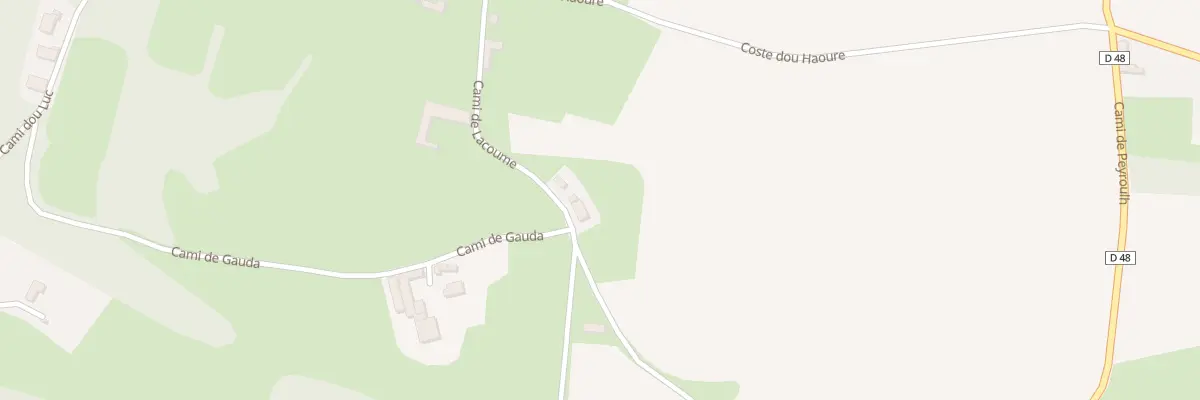 Plan du 8 Cami de Lacoume à Vidouze