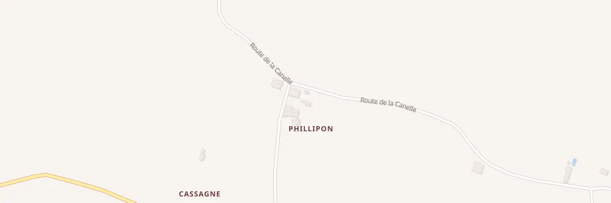 Plan du 2 Phillipon à Ruch