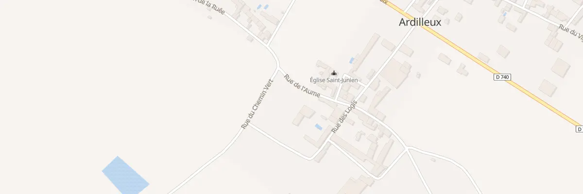 Plan du 5002 Rue de l’Aume à Valdelaume
