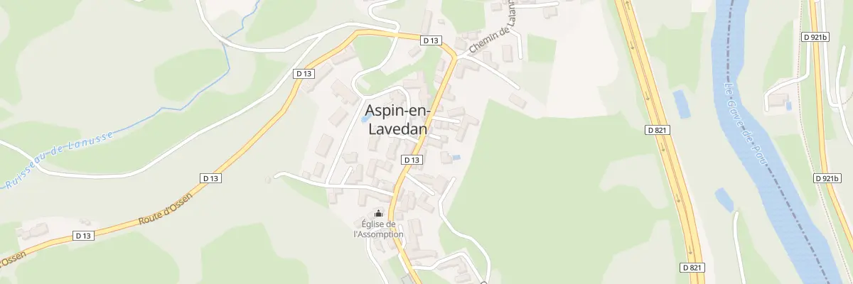 Plan du 23 Rue de la Ribère à Aspin-en-Lavedan