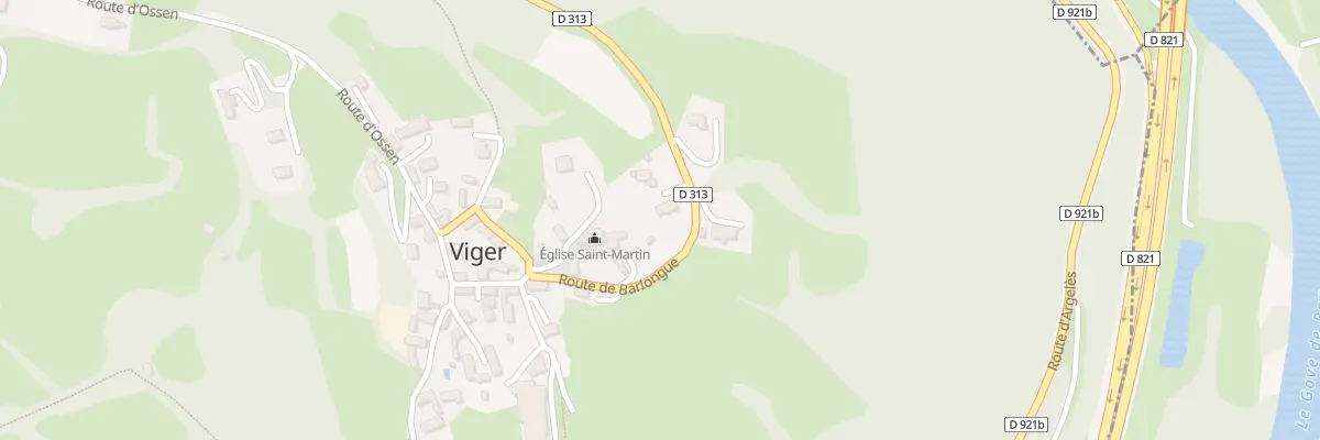 Plan du 3 Rte de Barlongue à Viger
