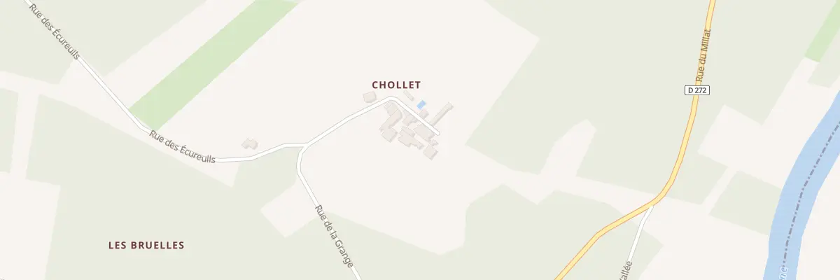 Plan du 5100A Chollet Sud à La Barde