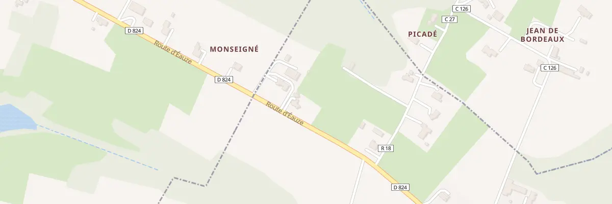 Plan du 5074 A Jean de Bordeaux à Larée