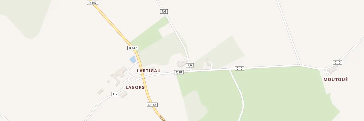 Plan du 5133 Lartigau à Caupenne-d’Armagnac