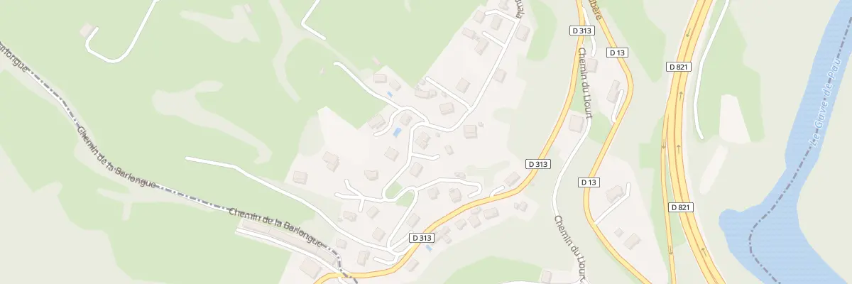 Plan du 12 Che du Platdarre à Aspin-en-Lavedan