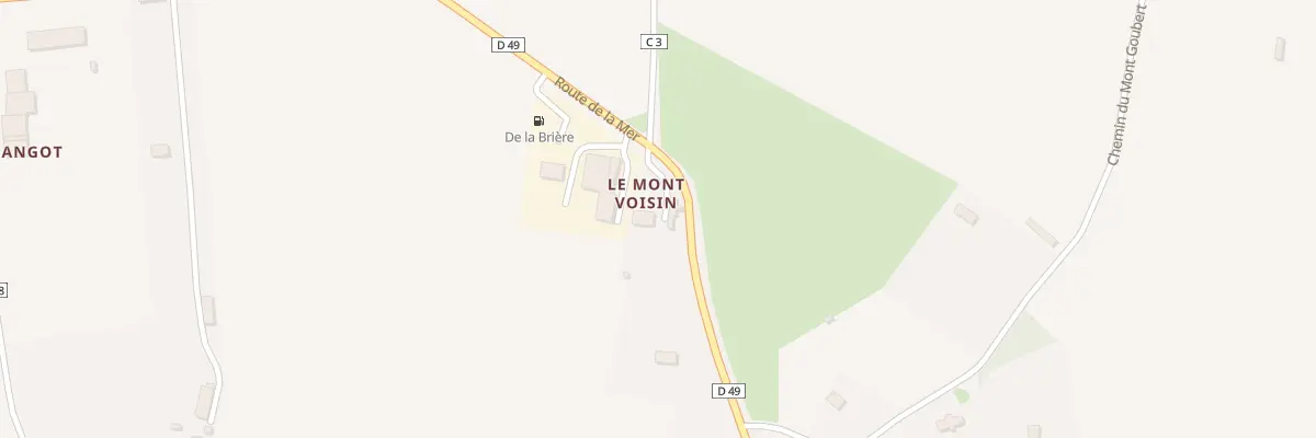 Plan du 425 Rte de la Mer à Beuvron-en-Auge
