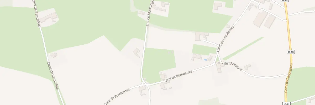 Plan du 2 Cami de Moulonguet à Vidouze