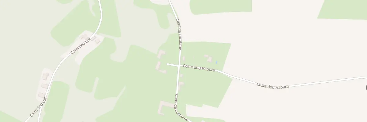 Plan du 5 Cami de Lacoume à Vidouze