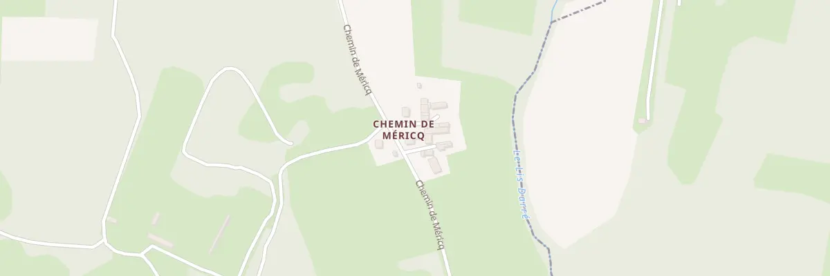 Plan du 5 Che de Mericq à Ponson-Dessus