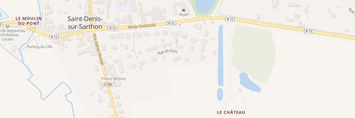 Plan du 21 Res du Parc à Saint-Denis-sur-Sarthon