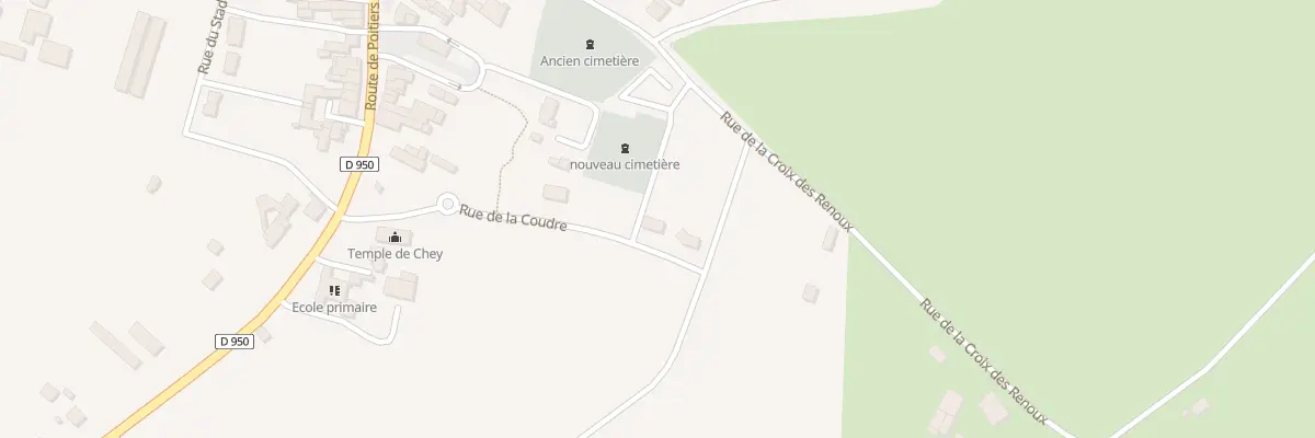 Plan du 11 Rue de la Coudre à Chey
