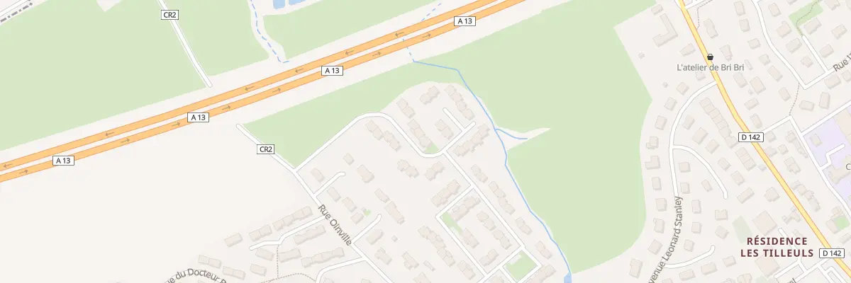 Plan du 21 Rue de Zell sur le Main à Dozulé