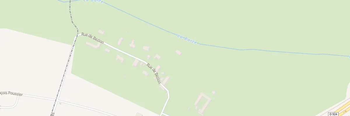 Plan du 4 Rue de Bézion à Sarceaux