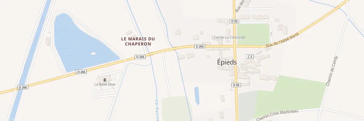 Plan du 5 Rue de l’Etang à Épieds