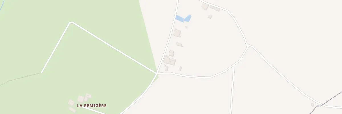 Plan du 5084 Coussay Ouest à Saint-Germier