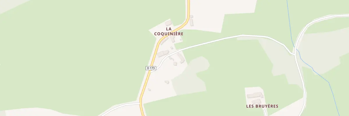 Plan du 5050A La Coquiniere à Montreuil-le-Chétif