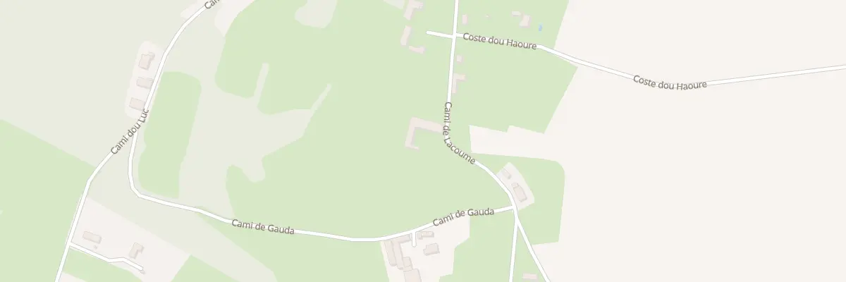 Plan du 7 Cami de Lacoume à Vidouze