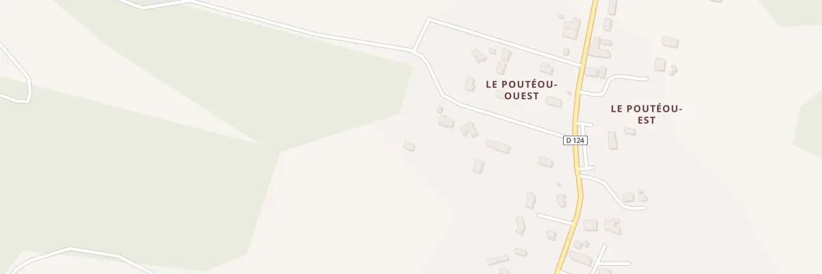 Plan du 9 Le Pouteou Ouest à Sigalens