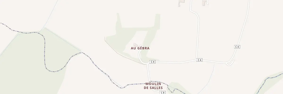 Plan du 5017 Au Gebra à Salles-d’Armagnac