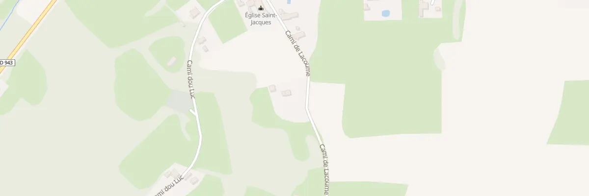 Plan du 4 Cami de Lacoume à Vidouze