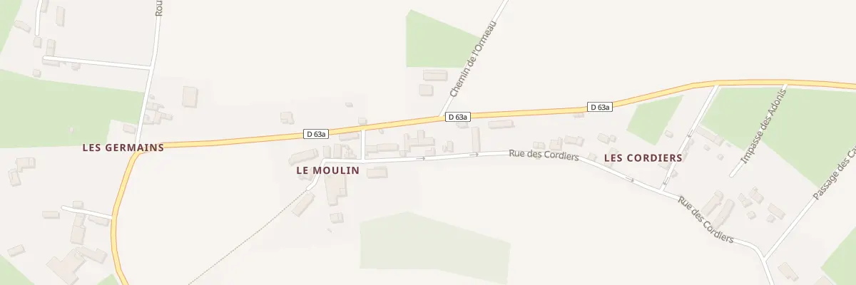 Plan du 7 Rue des Cordiers à Crocy