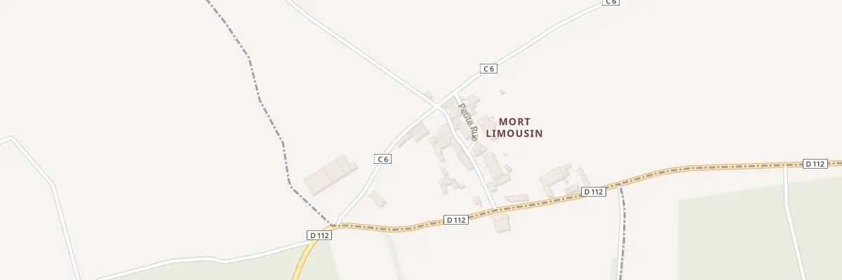 Plan du 4 Rue de la Mort Limousin à Loubillé