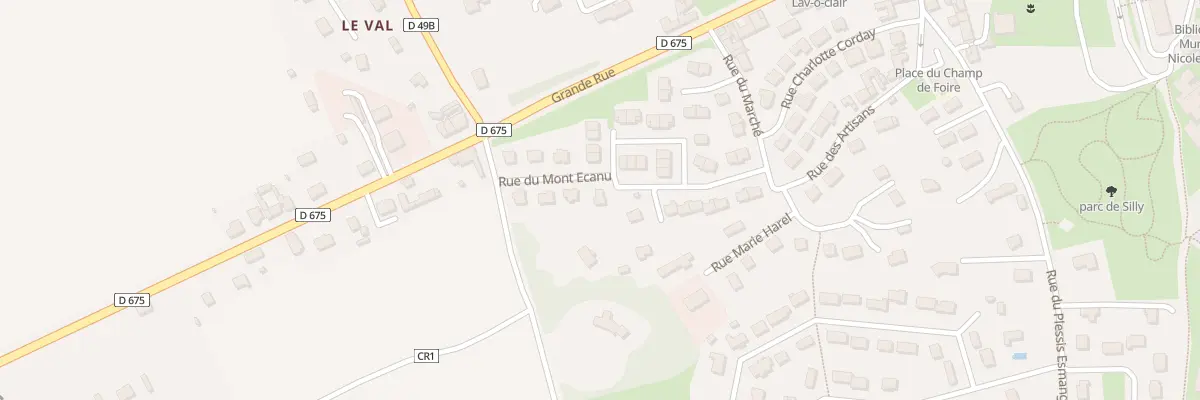 Plan du 32 Rue du Mont Ecanu à Dozulé