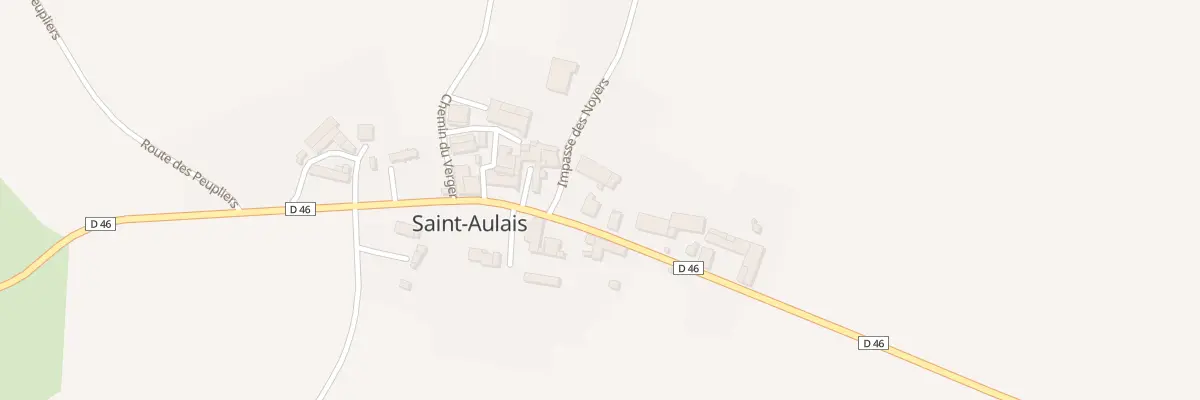 Plan du 5002 Le Bourg à Saint-Aulais-la-Chapelle