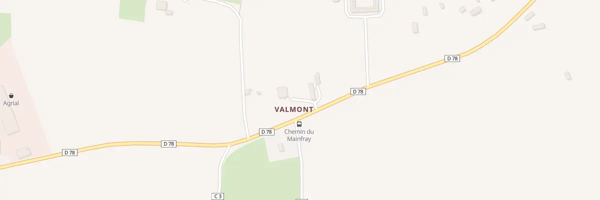 Plan du 788 Rte des Trois Mares à Hotot-en-Auge