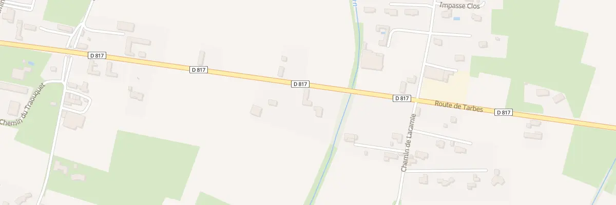 Plan du 690 Rte de Tarbes à Ger