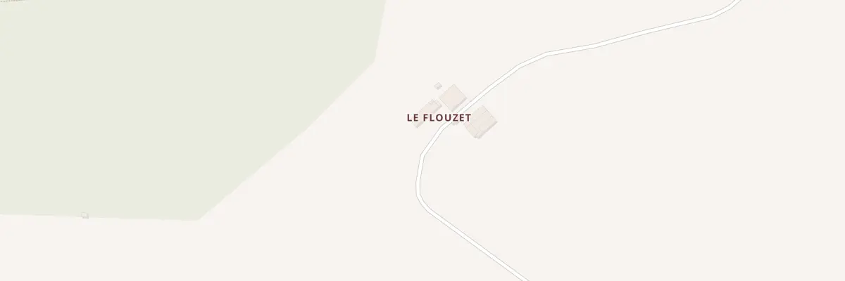 Plan du 1 Le Flouzet à Vasles