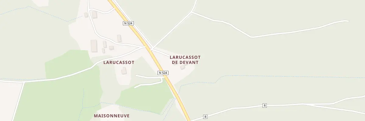Plan du 11 Rte de Gabarret à Losse
