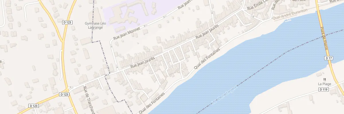 Plan du 3 Rue Buzot à Castillon-la-Bataille