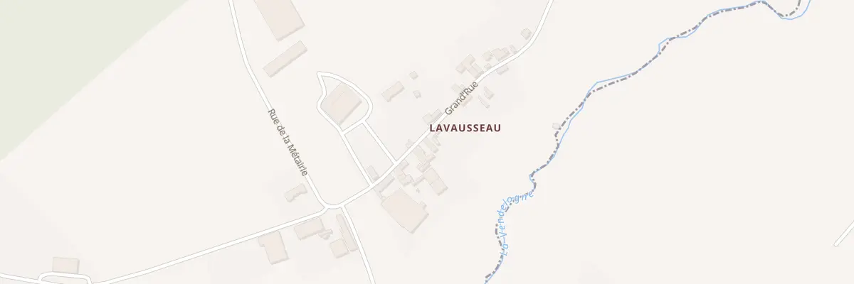 Plan du 12 Grand Rue à La Ferrière-en-Parthenay