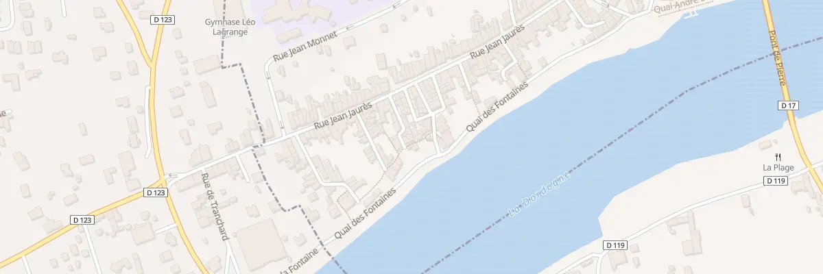 Plan du 9002 Rue Coste à Castillon-la-Bataille