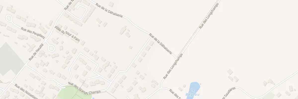 Plan du 32 Rue des Grands Champs à Vivy