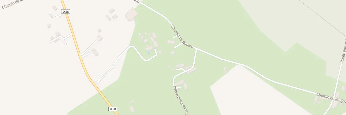 Plan du 470 Rte de la Roche à Baugé-en-Anjou