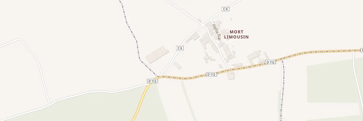 Plan du 2 Rue de la Mort Limousin à Loubillé