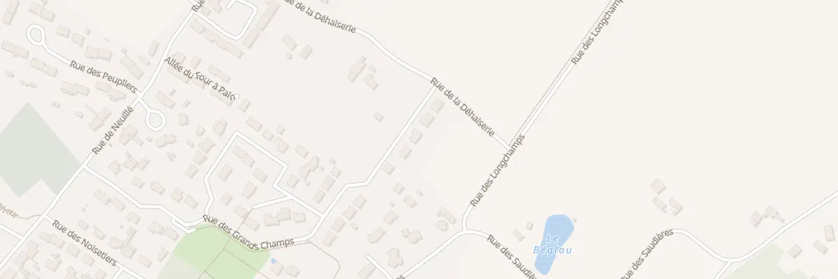 Plan du 30 Rue des Grands Champs à Vivy